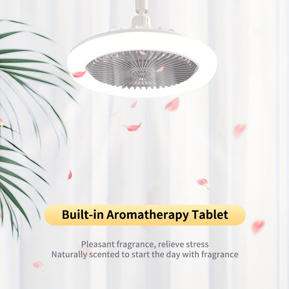 Premium 3u1 ventilator + LED lampa + aromaterapija - Nova Kolekcija
