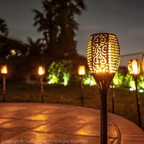 Premium Solarna "plamen" lampa za baštu (3 komada) - Nova Kolekcija