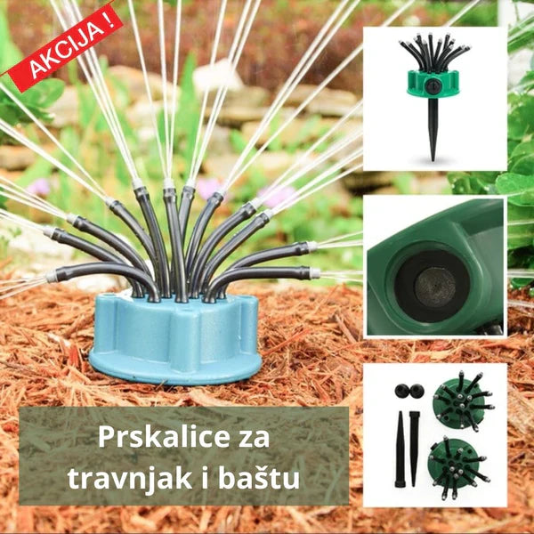 Premium Prskalice za travnjak i baštu (navodnjavanje, trava, cveće) - Nova Kolekcija