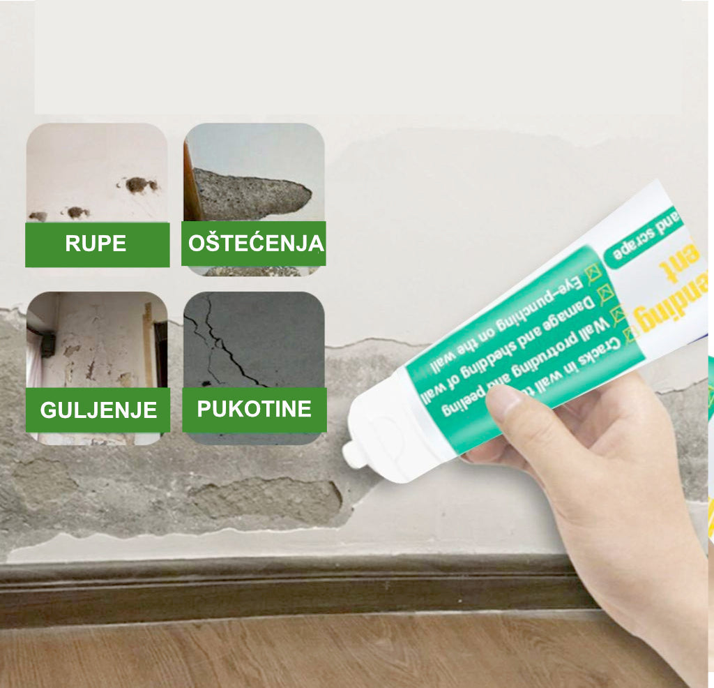 Premium Sredstvo za reparaciju zidova 1+1 Gratis - Nova Kolekcija