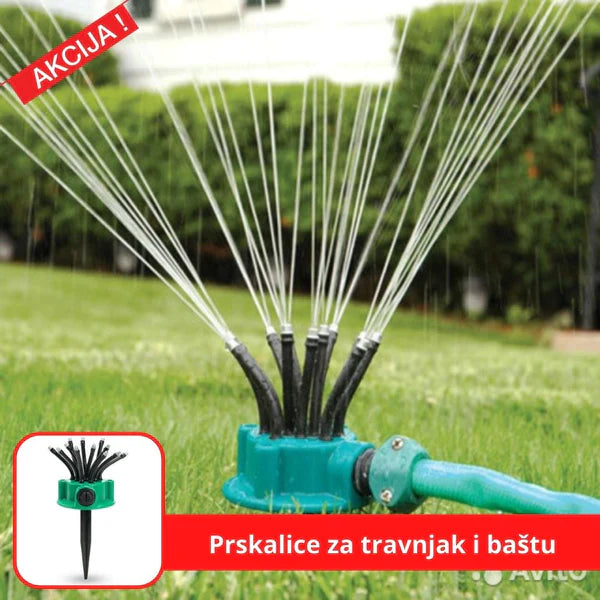 Premium Prskalice za travnjak i baštu (navodnjavanje, trava, cveće) - Nova Kolekcija