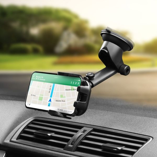 Premium Rotacioni držač telefona sa vakumom za auto - Nova Kolekcija