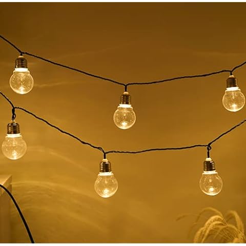 Premium Lampice za baštu na struju (10m) - Nova Kolekcija