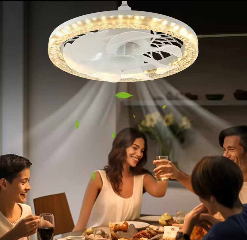 Premium Luster ventilator Kristali - Nova Kolekcija