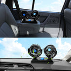 Premium Dupli ventilator za automobil - Nova Kolekcija