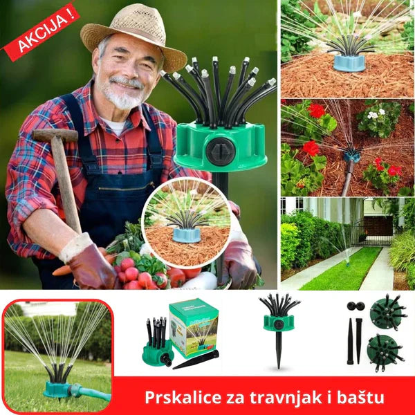 Premium Prskalice za travnjak i baštu (navodnjavanje, trava, cveće) - Nova Kolekcija