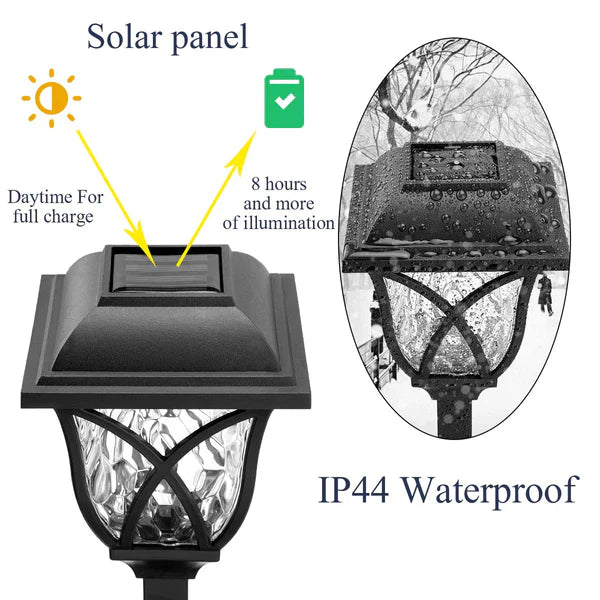 Premium 6 Solarne baštenske lampe - Nova Kolekcija