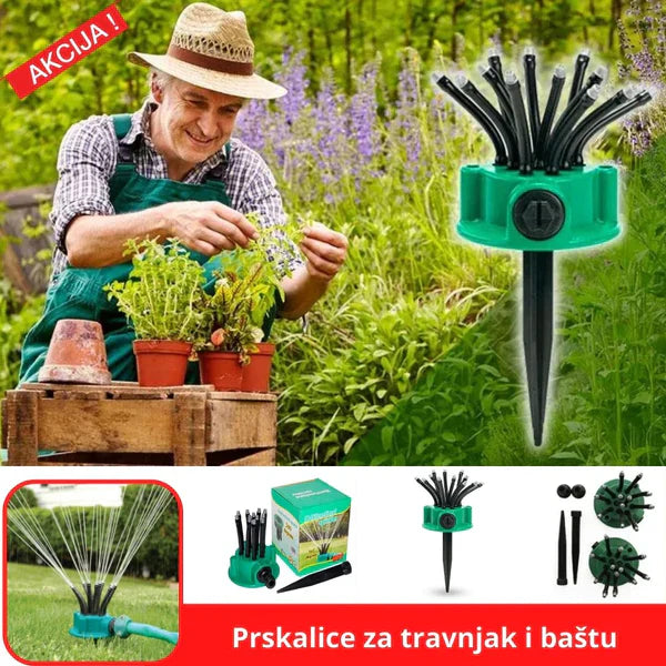 Premium Prskalice za travnjak i baštu (navodnjavanje, trava, cveće) - Nova Kolekcija
