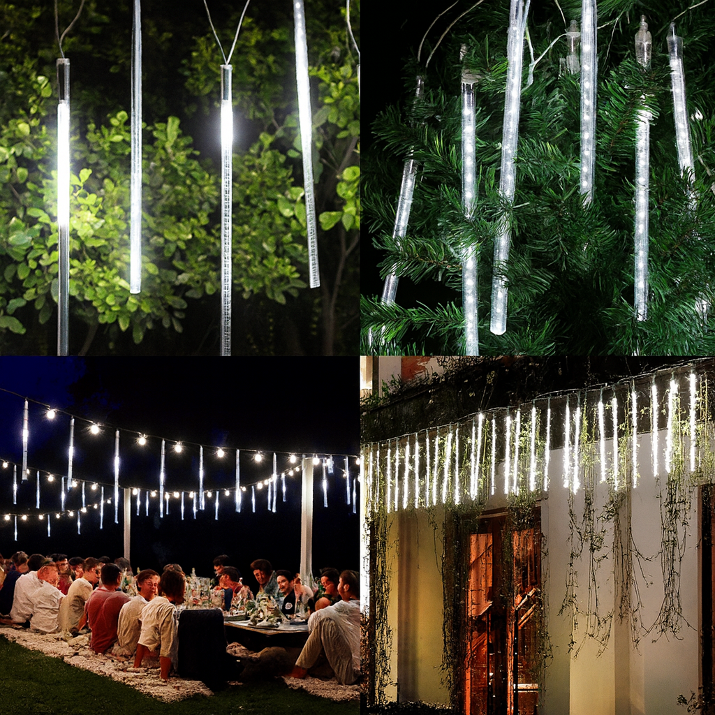 Premium LED Padajuća Kiša Meteora – IP65 Vodootporna Dekoracija - Nova Kolekcija