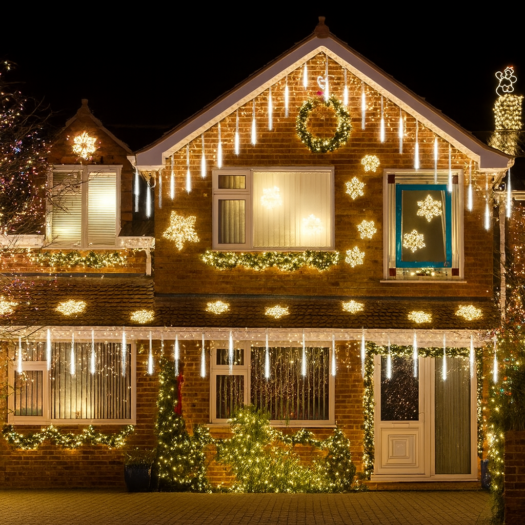 Premium LED Padajuća Kiša Meteora – IP65 Vodootporna Dekoracija - Nova Kolekcija