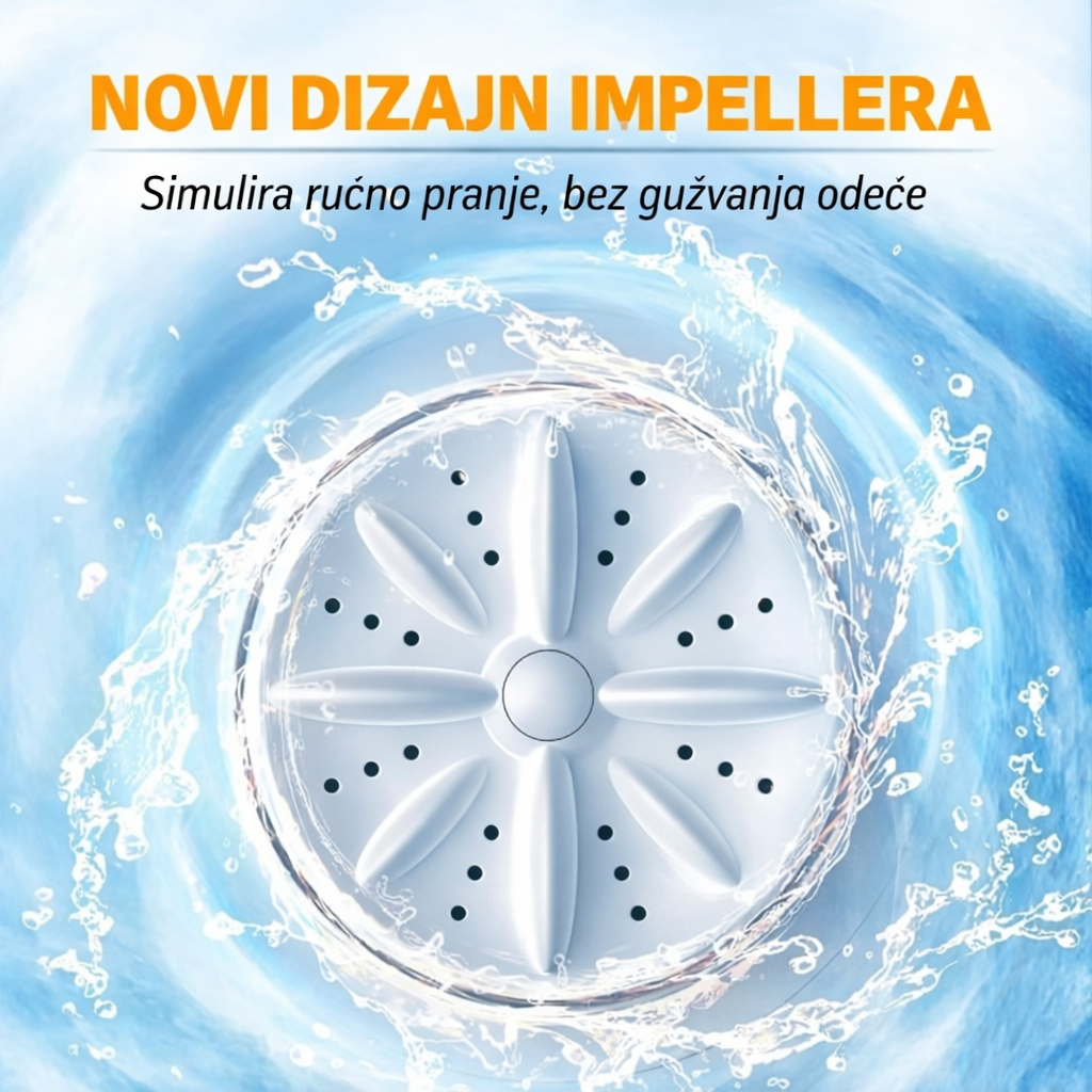 Premium Prenosiva Mašina Za donji Veš - 1L - Nova Kolekcija