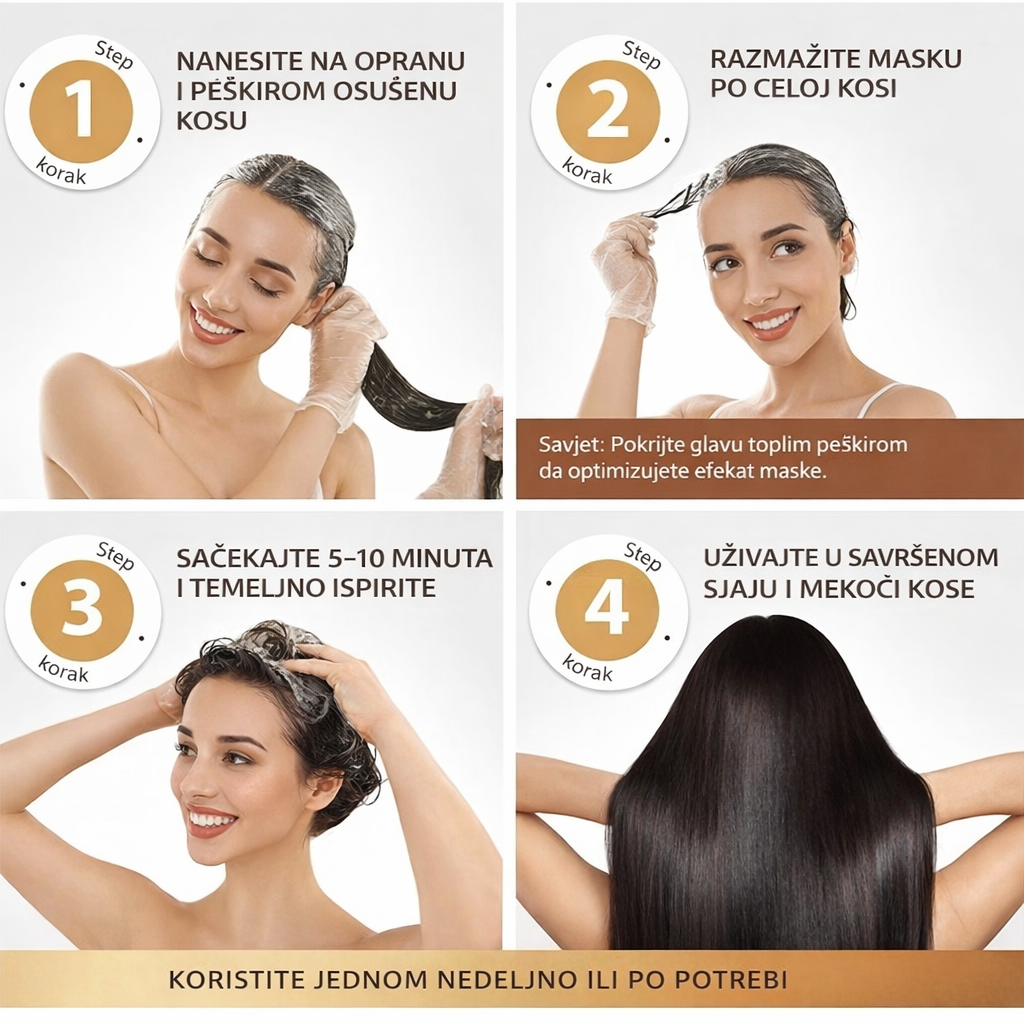 Premium Ulje za intezivnu negu i reparaciju kose (50 ml) - Nova Kolekcija
