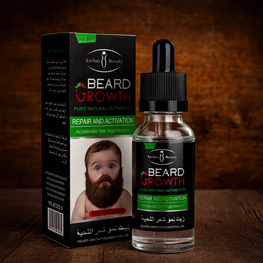 Premium 100% Prirodan Način Rasta brade - Nova Kolekcija