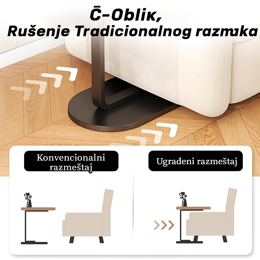Premium Noćni Ugaoni Stočić - Nova Kolekcija