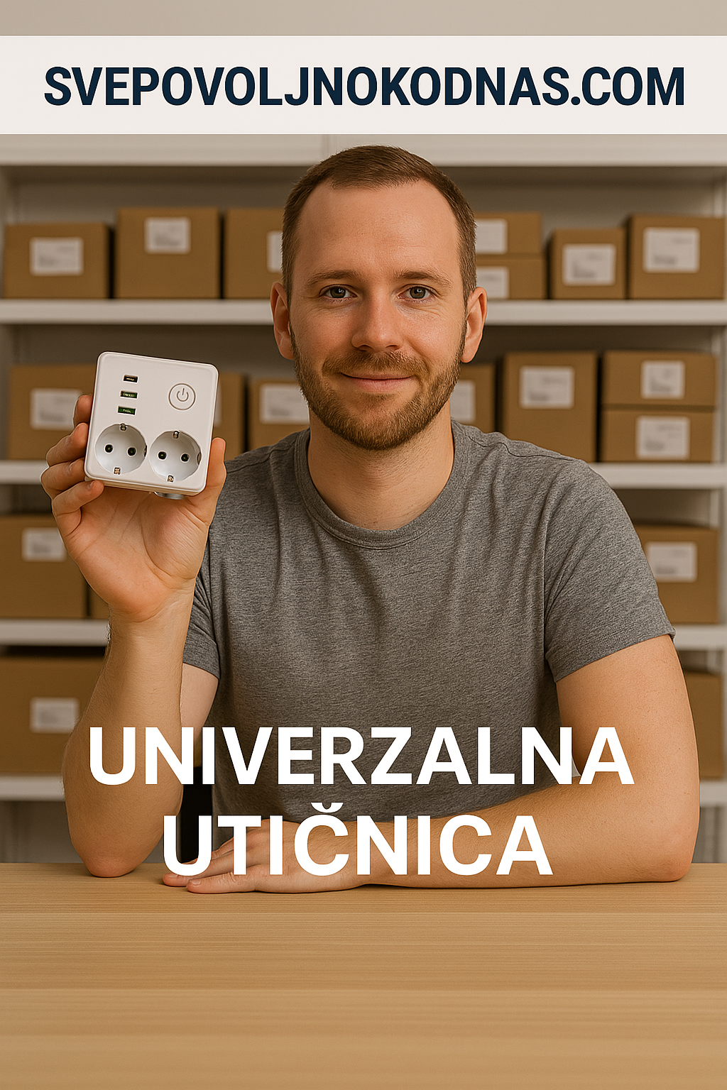 Premium Evropska Utičnica (2 Komada) - Nova Kolekcija