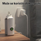 Premium Pametni prenosni grejač za bebine flašice sa regulacijom temperature - Nova Kolekcija