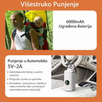 Premium Pametni prenosni grejač za bebine flašice sa regulacijom temperature - Nova Kolekcija