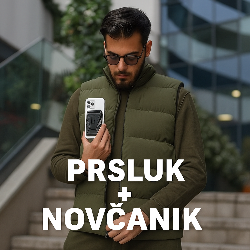 Premium Urban Prsluk +  Novčanik Gratis - Nova Kolekcija