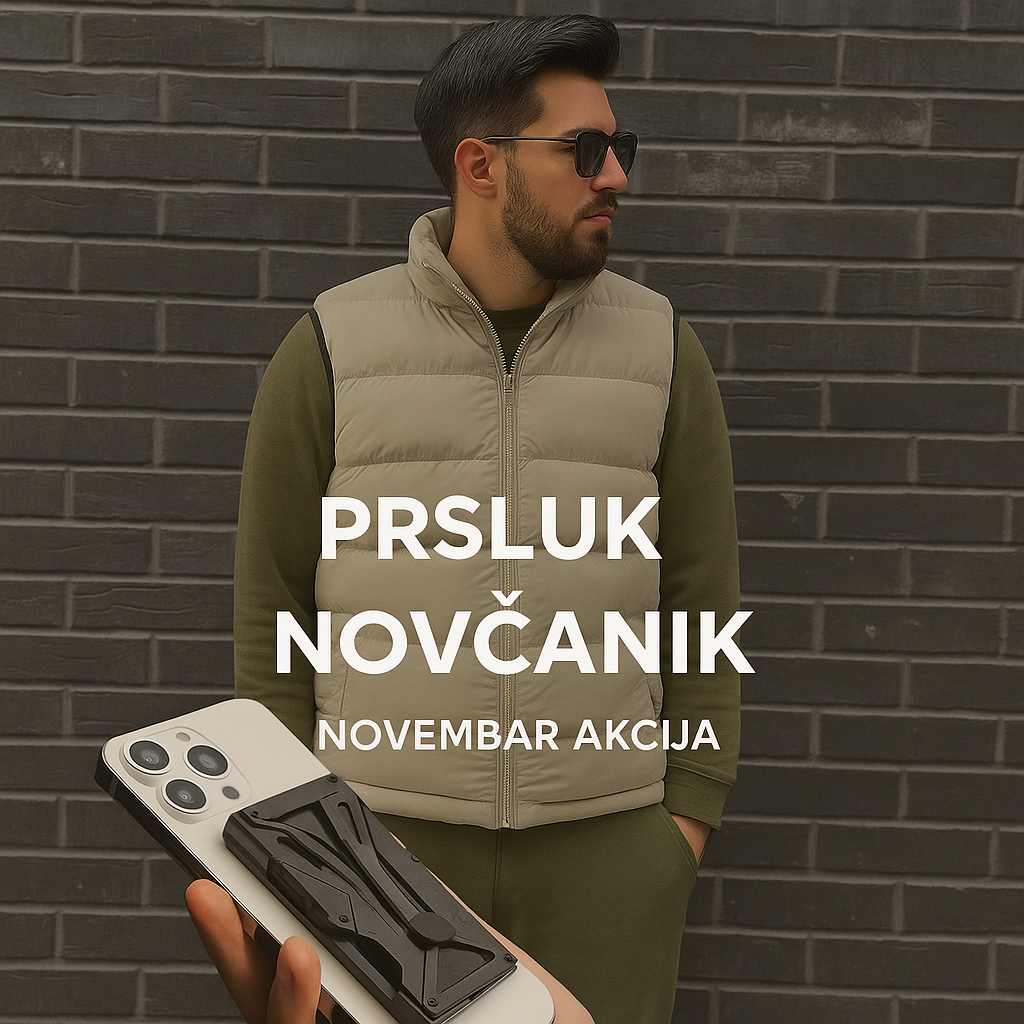 Premium Urban Prsluk +  Novčanik Gratis - Nova Kolekcija