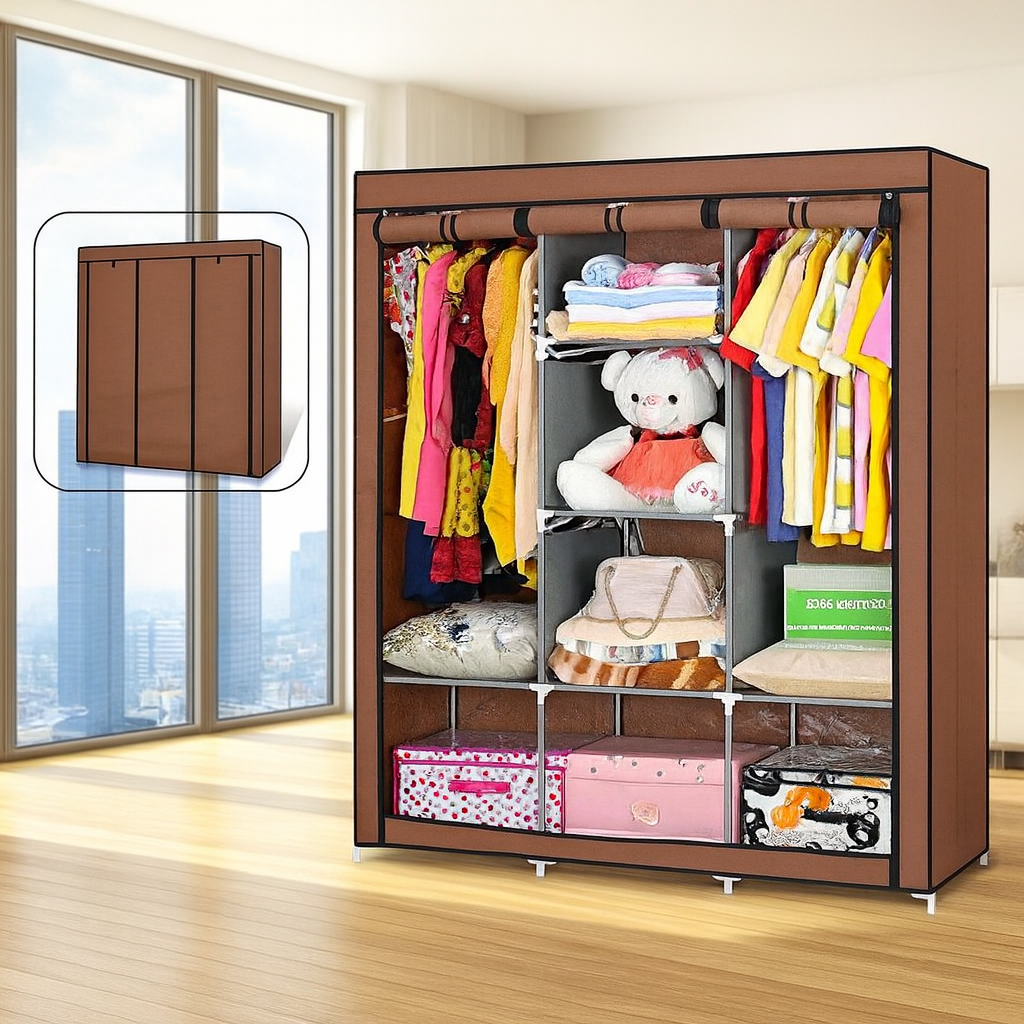 Premium Veliki Platneni Ormar – Savršen Spoj Funkcionalnosti i Elegancije - Nova Kolekcija