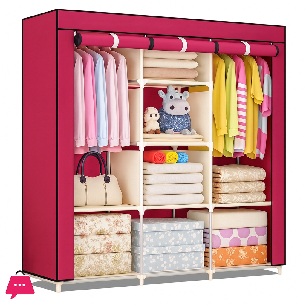 Premium Veliki Platneni Ormar – Savršen Spoj Funkcionalnosti i Elegancije - Nova Kolekcija