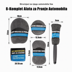 Premium 9 Mikrofiber alata za čišćenje Automobila - Nova Kolekcija