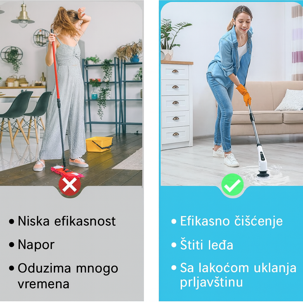 Premium 3u1 Električna četka za čišćenje - Nova Kolekcija
