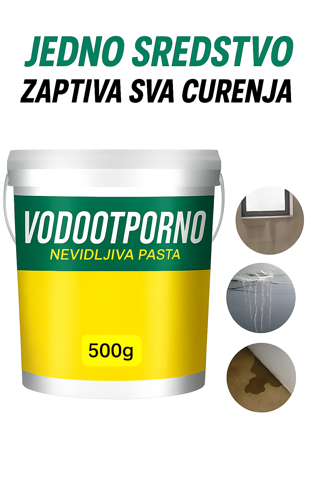 Premium Prozirna vodootporna hidroizolacija – 500gr - Nova Kolekcija