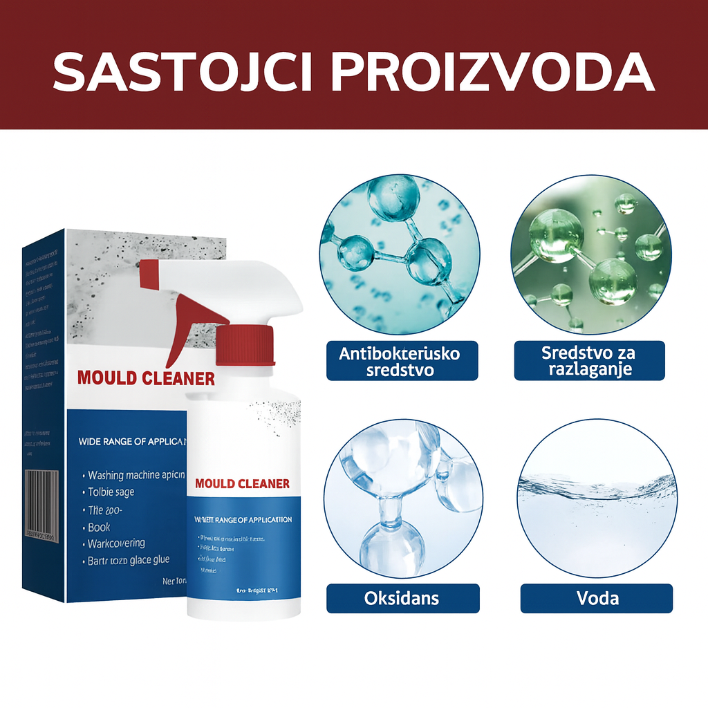 Premium Sprej Protiv Buđi - Nova Kolekcija