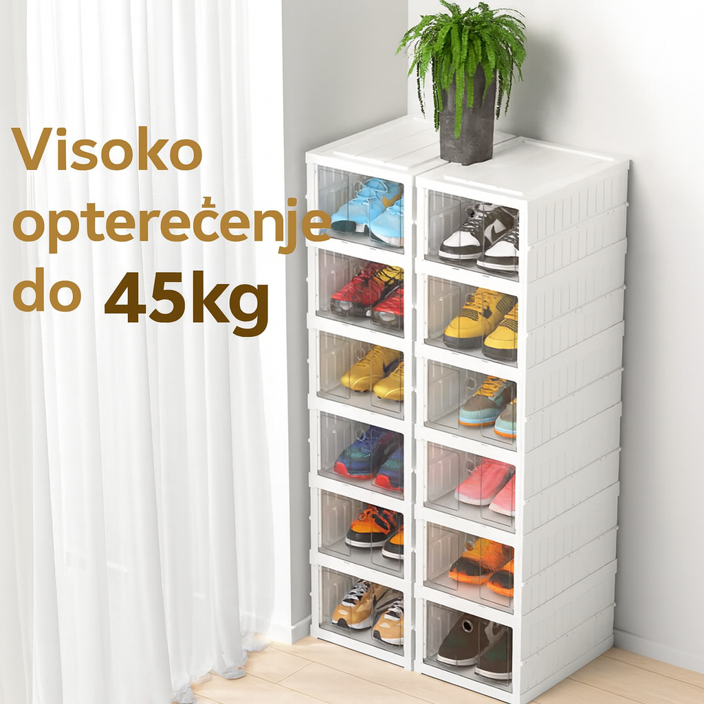 Premium Organizator Obuće (6 Komada) - Nova Kolekcija