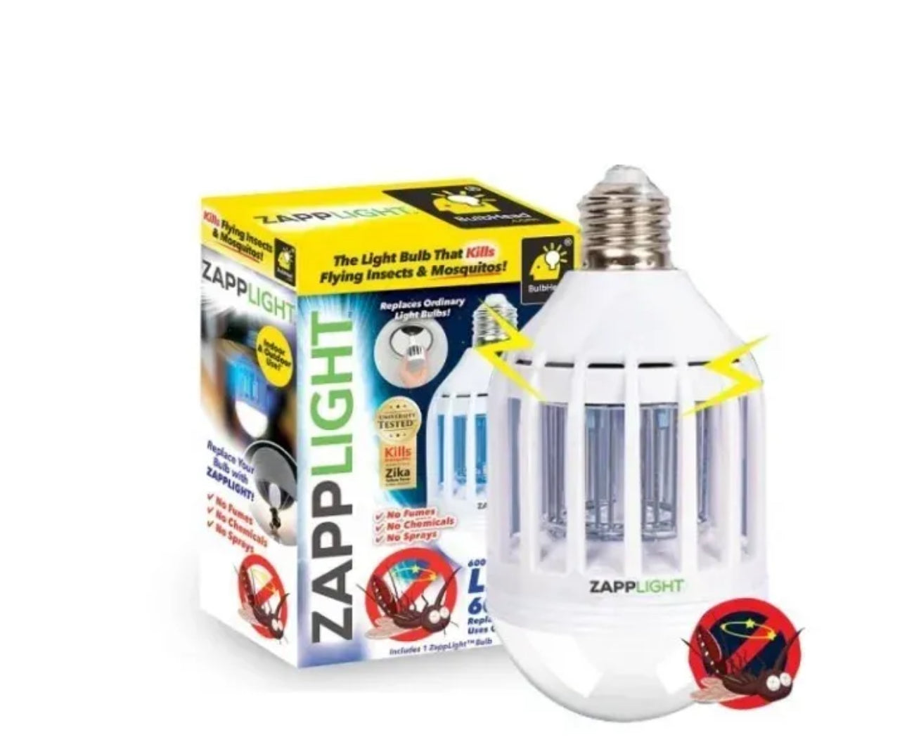 Premium 🦟💡 Sijalica protiv komaraca + Noćno svetlo (1+1 GRATIS) - Nova Kolekcija