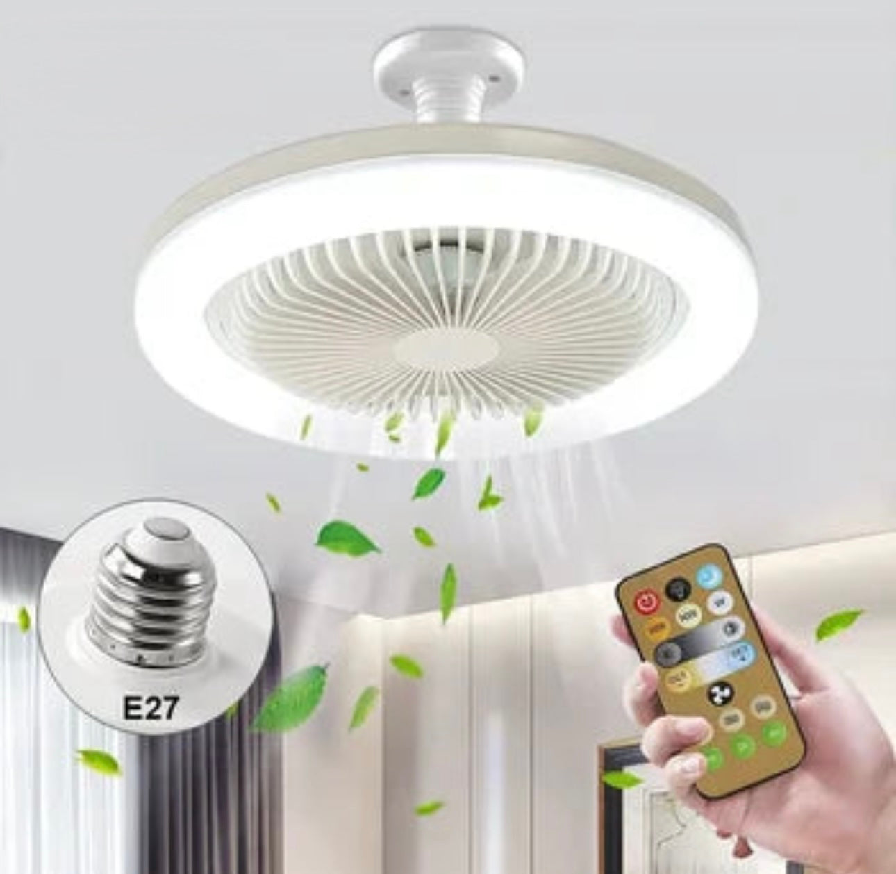 Premium Multifunkcionalna LED plafonjera ventilator - Nova Kolekcija
