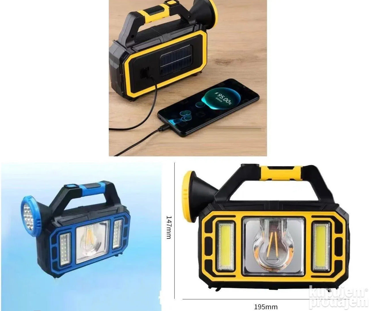 Premium Solarna lampa - Nova Kolekcija