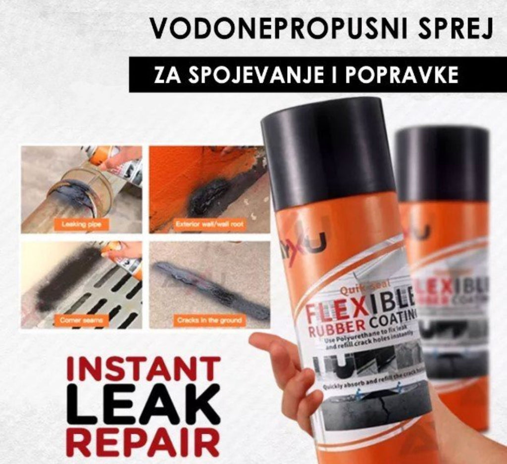 Premium Sprej za pukotine- tečna guma - Nova Kolekcija