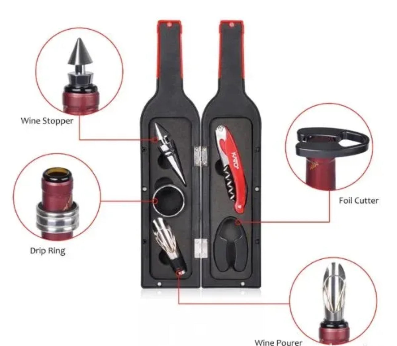 Premium Vinski poklon set od 5 delova - Nova Kolekcija