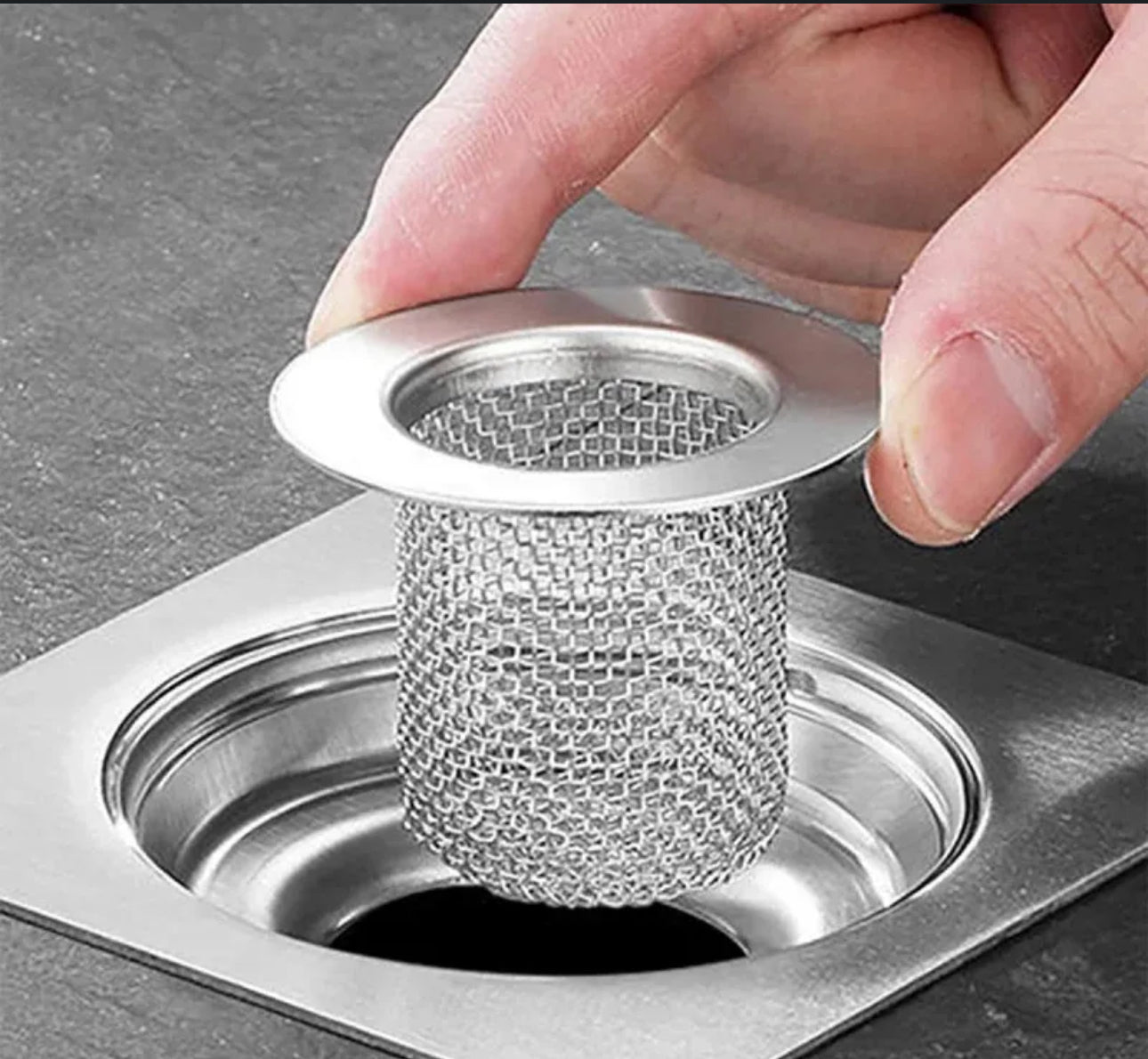 Premium 3 KOMADA Mrežasti filter za odvode – Zaštita od začepljenja i neprijatnih mirisa - Nova Kolekcija