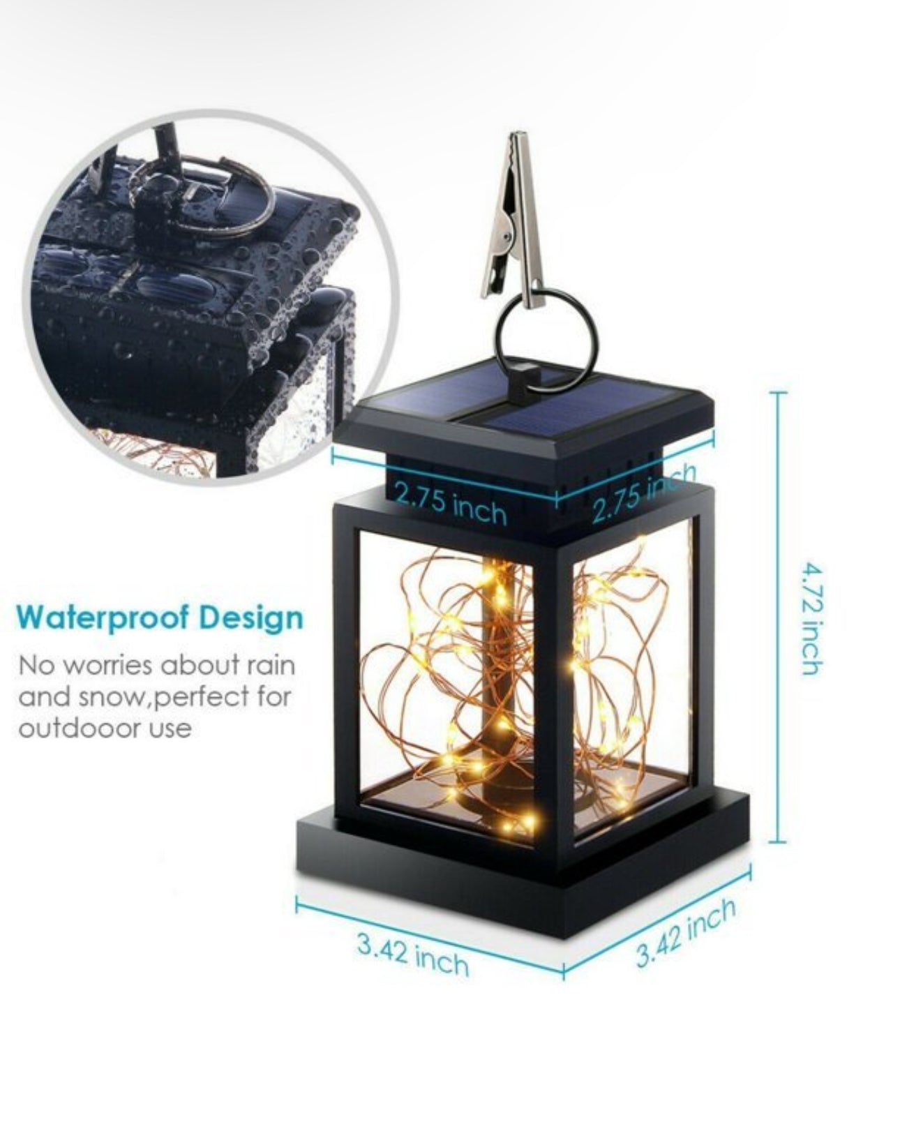 Premium Solarna lampa fenjer - Nova Kolekcija