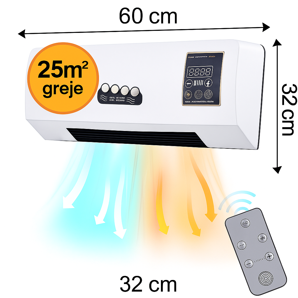 Premium 3 u 1 Grejalica, ventilacija i sušilica - Nova Kolekcija