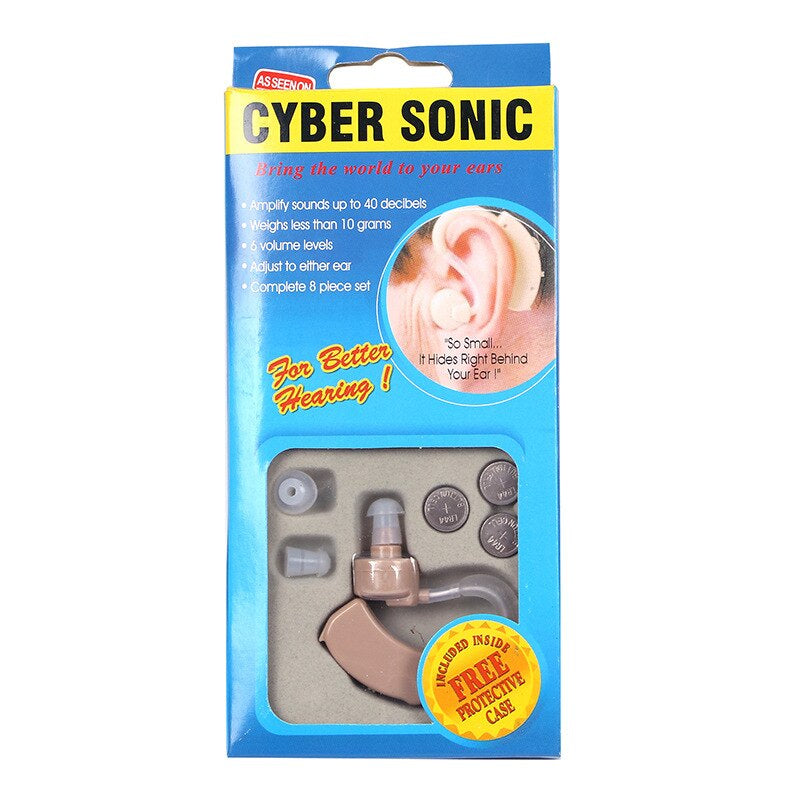Premium 👂 Cyber Sonic – Diskretni slušni aparat za bolji i jasniji sluh - Nova Kolekcija