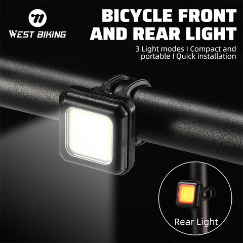 Premium 🚴‍♂️ USB LED biciklistička lampa – Sigurna vožnja u svakoj situaciji 2kom u pakovanju - Nova Kolekcija