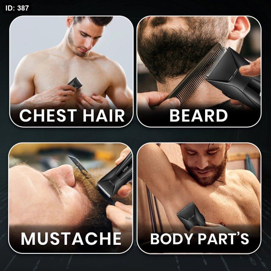 Premium 🪒 Električni trimer VGR – Precizno i lako sređivanje brade i kose! ✂️ - Nova Kolekcija