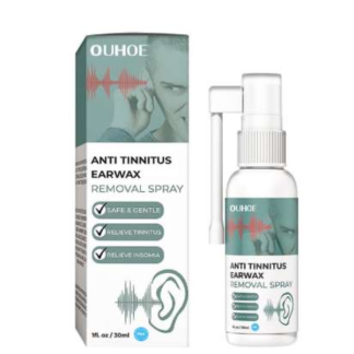Premium 👂 Sprej protiv tinitusa za uklanjanje ušnog voska - Nova Kolekcija