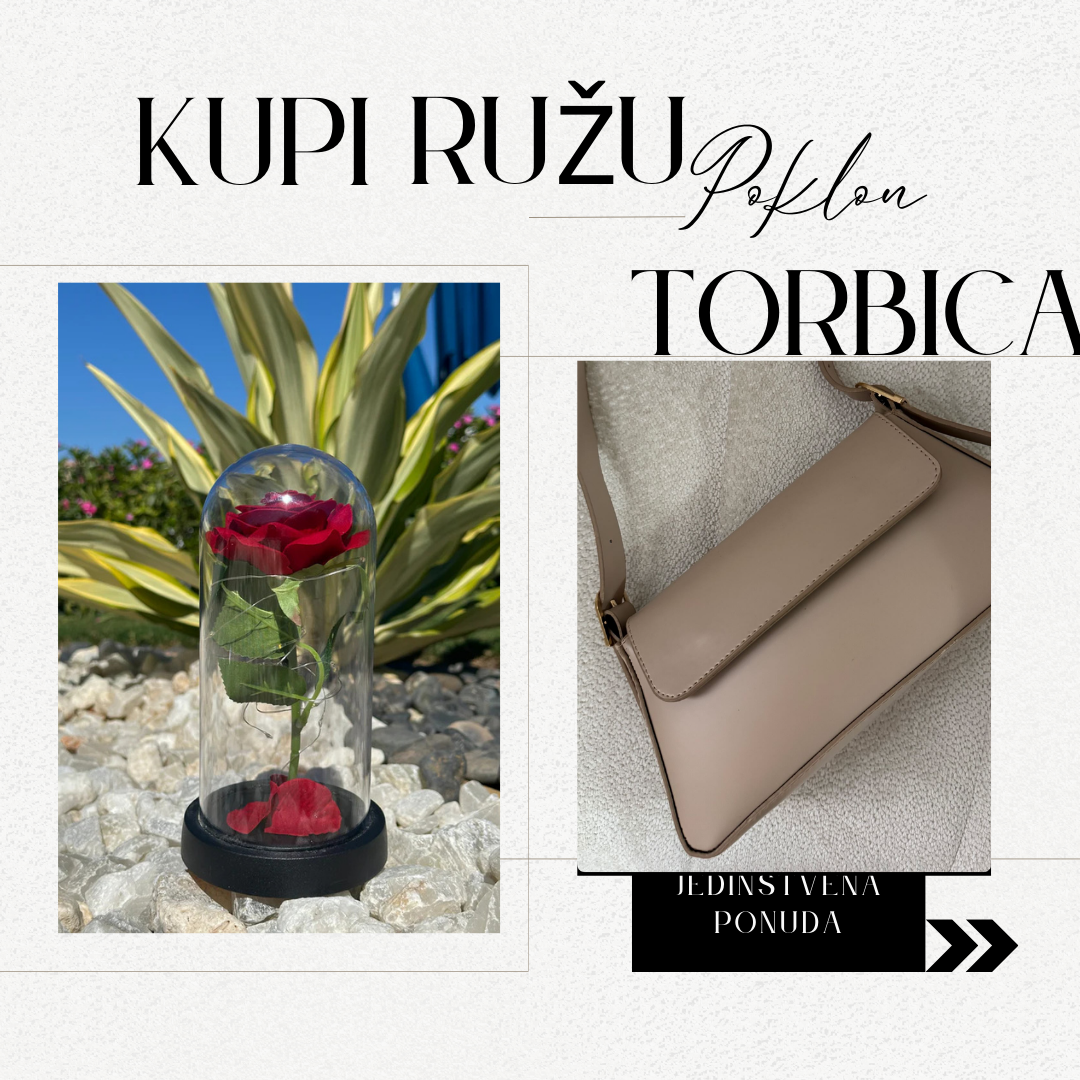 Premium Kupi Ružu i izaberi Torbicu - Nova Kolekcija