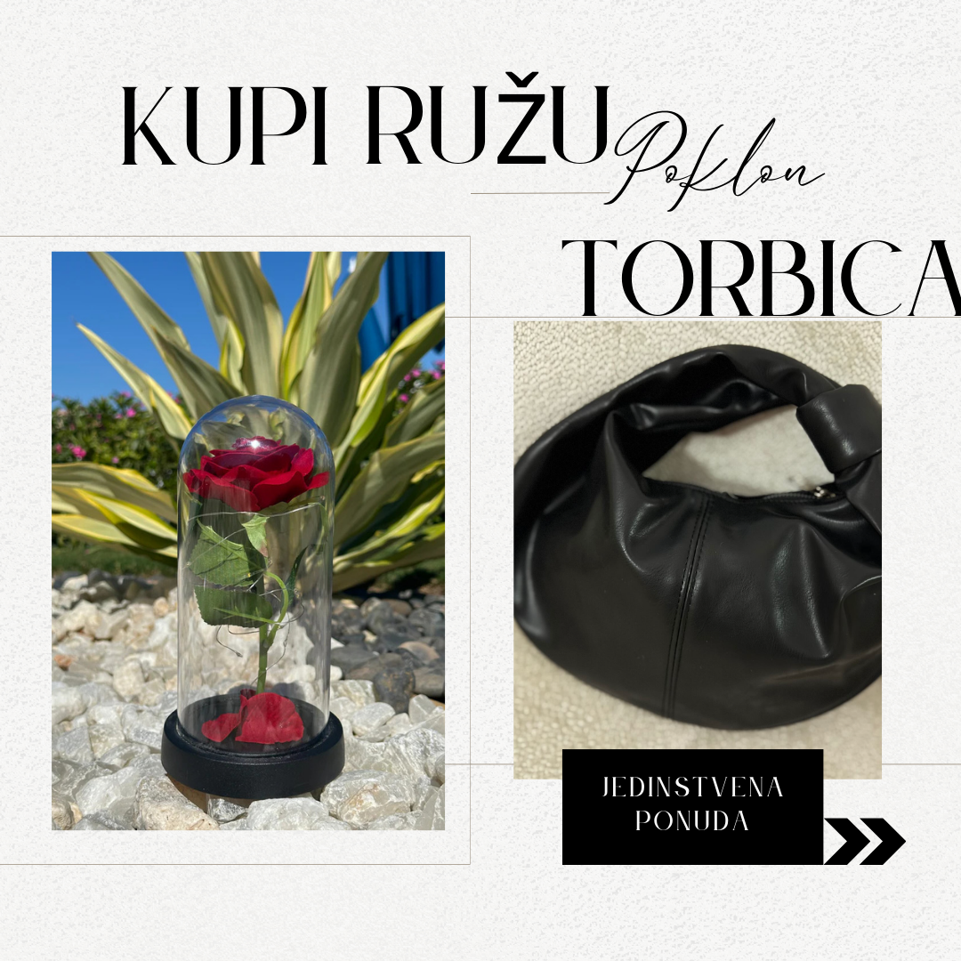 Premium Kupi Ružu i izaberi Torbicu - Nova Kolekcija