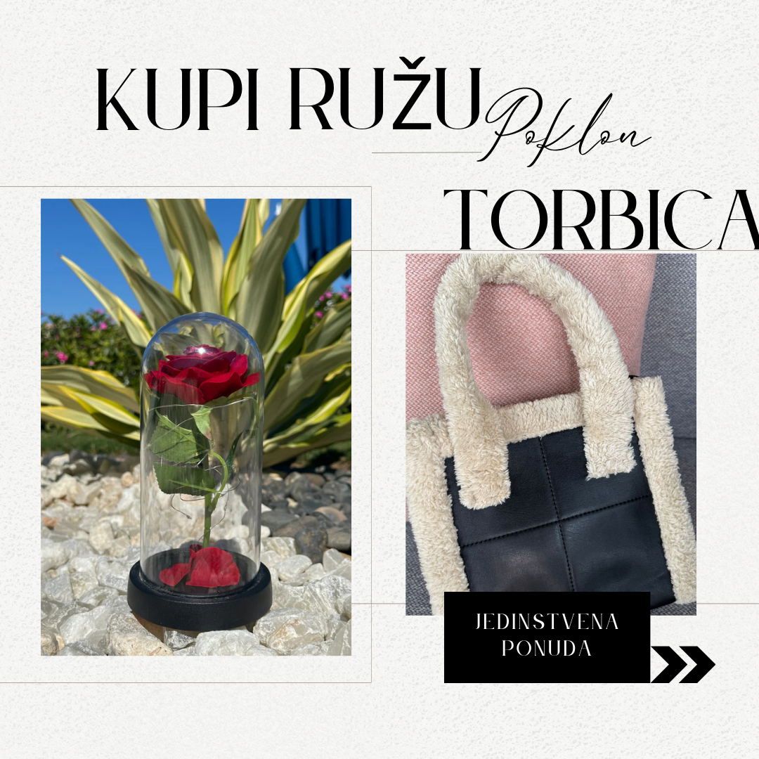 Premium Kupi Ružu i izaberi Torbicu - Nova Kolekcija