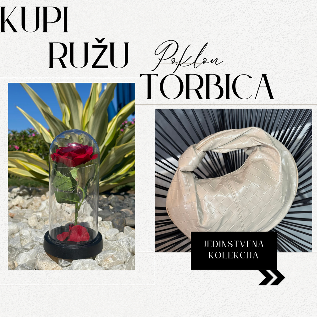 Premium Kupi Ružu i izaberi Torbicu - Nova Kolekcija