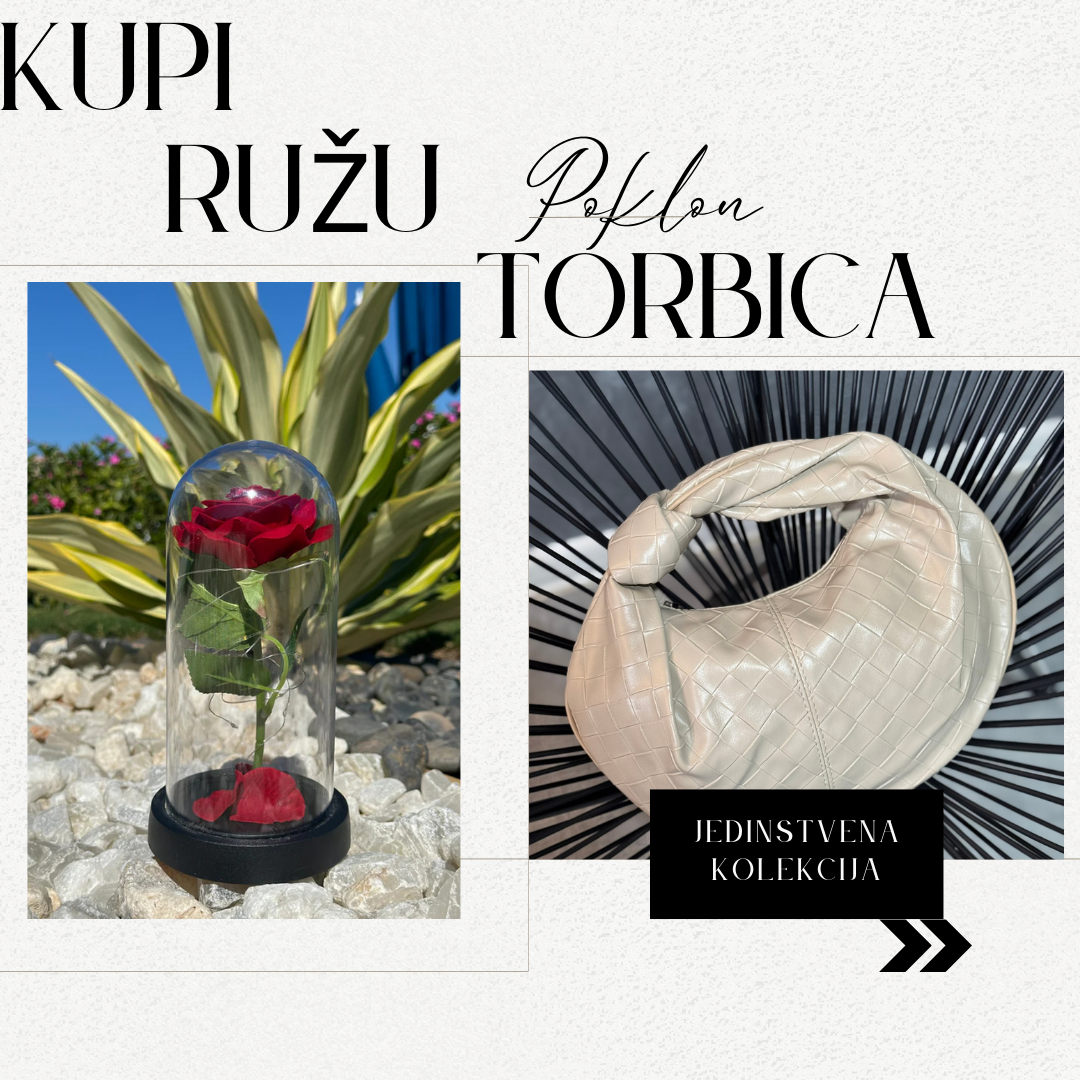Premium Kupi Ružu i izaberi Torbicu - Nova Kolekcija