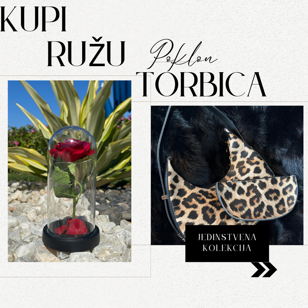 Premium Kupi Ružu i izaberi Torbicu - Nova Kolekcija