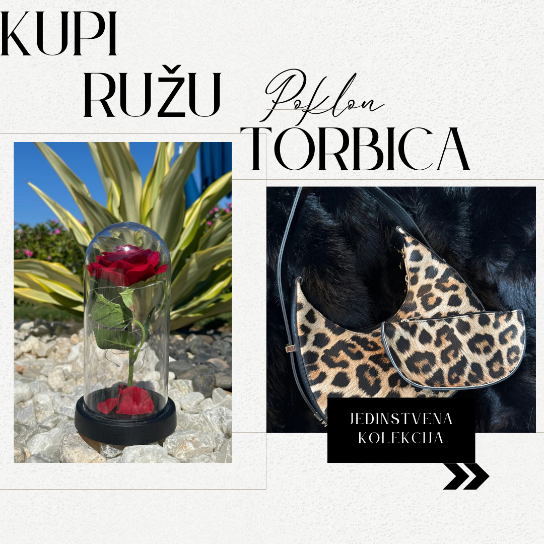 Premium Kupi Ružu i izaberi Torbicu - Nova Kolekcija