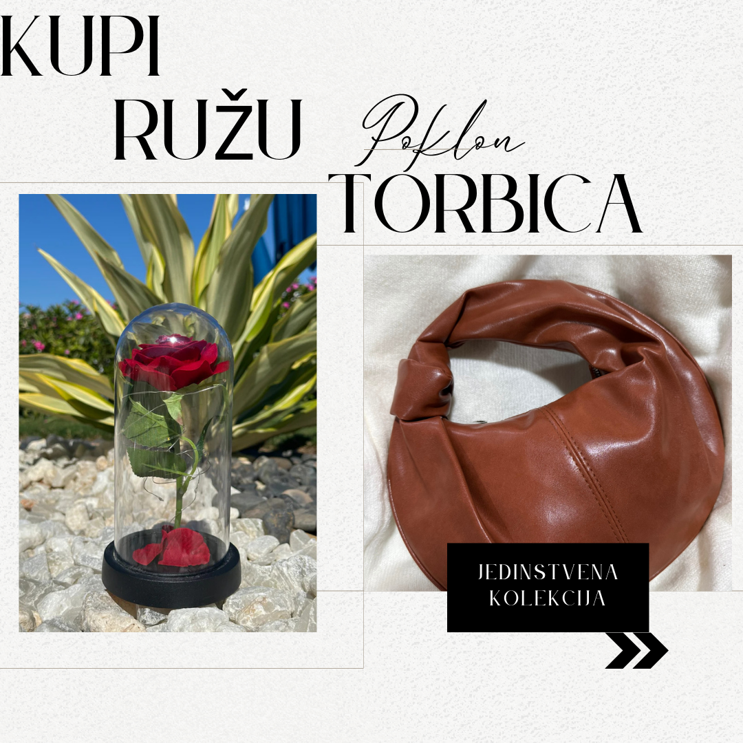 Premium Kupi Ružu i izaberi Torbicu - Nova Kolekcija